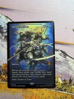 Turtles in Time - Foil Showcase TMT NM MTG - Image 3