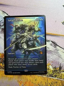 Turtles in Time - Foil Showcase TMT NM MTG - Image 4