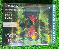 MTG Lord of the Rings Collector Booster Pack Omega Box Sealed - Image 1