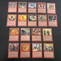 Near Complete Set Magic the Gathering MTG lot visons fym0 VIS 1 JP - Image 5