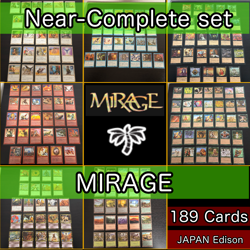 Near Complete Set Magic the Gathering MTG bulk lot fym0 mirage 1 JP - Image 1