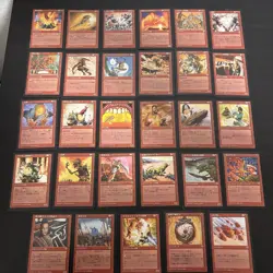 Near Complete Set Magic the Gathering MTG bulk lot fym0 mirage 1 JP - Image 5
