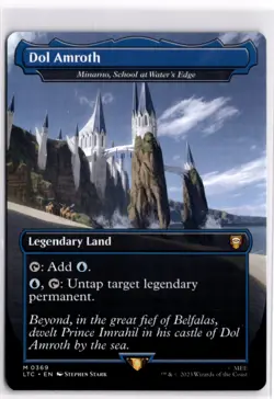 Dol Amroth / Minamo, School at Water's Edge 369 LP x1 MTG Magic: the Gathering - Image 1
