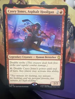 Casey Jones, Asphalt Hooligan Commander: Teenage Mutant Ninja Turtles Regular - Image 1