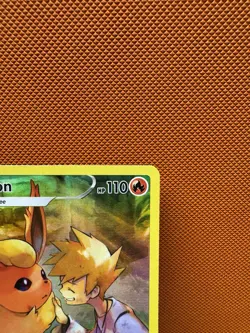 2021 Pokemon SWSH Brilliant Stars TG01/TG30 Flareon NM 1781 - Image 3