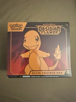 Pokemon Obsidian Flames Elite Trainer Box ETB New Sealed SMALL PLASTIC TEAR - Image 1