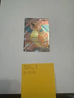 Pokemon Charizard EX Full Art 151 183/165 Near Mint Condition PSA 10 Contender - Image 1