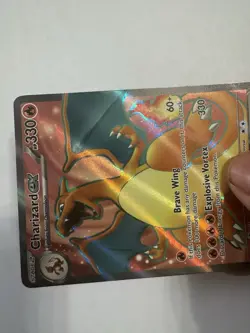Pokemon Charizard EX Full Art 151 183/165 Near Mint Condition PSA 10 Contender - Image 3