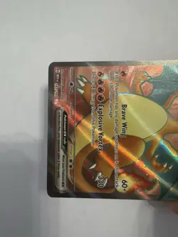Pokemon Charizard EX Full Art 151 183/165 Near Mint Condition PSA 10 Contender - Image 4