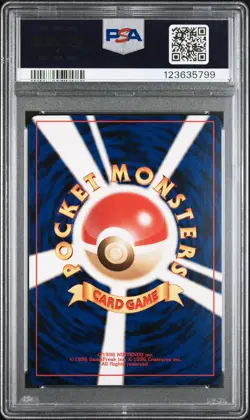 PSA 9 MINT Ampharos Holo - 2000 Pokemon Japanese Neo Genesis #181 WOTC Old Back - Image 2