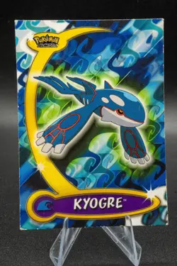 Kyogre 37 2004 Topps Pokemon Trading Cerd Advanced Challenge - Light Play LP ++ - Image 1