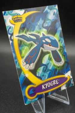 Kyogre 37 2004 Topps Pokemon Trading Cerd Advanced Challenge - Light Play LP ++ - Image 2