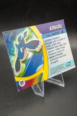 Kyogre 37 2004 Topps Pokemon Trading Cerd Advanced Challenge - Light Play LP ++ - Image 4