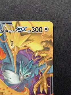 Pokemon - Moltres & Zapdos & Articuno GX 44/68 Hidden Fates Holo NM - Image 3
