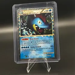 Feraligatr HGSS07 Black Star Promo Holo LP Pokemon 2010 - Image 1