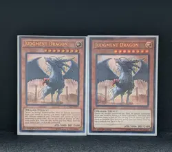 2x Judgment Dragon 1st Ed. YuGiOh Battles of Legends: Light's Revenge BLLR-EN041 - Image 1