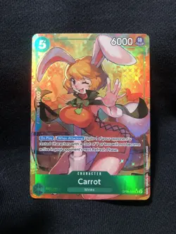 Two Legends OP08-023 Carrot SR Alt Art Parallel One Piece TCG English - Image 1