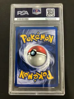 2001 Birthday Promo Pikachu Holo Black Star PSA 9 #24 Yellow SWIRL Pokemon Card - Image 2