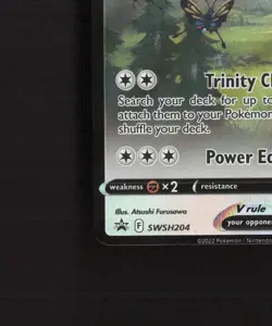 Arceus V SWSH204 Sword & Shield Full Art Black Star Promo Holo Pokemon Card NM - Image 5