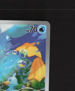 Ducklett 106/086 Japanese White Flare Full Art Rare Holo Pokemon Card NM - Image 4