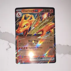 Pokemon Charizard EX Promo Holo 161 Sv Scarlet & Violet 330HP Single Card - Image 1
