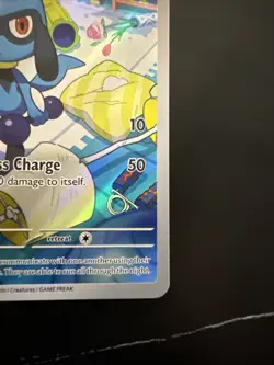 Riolu 215/198SV01 Scarlet & Violet Base Set IR Illustration Rare Card - NM - Image 4