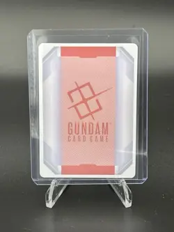 Red Gundam (R-013 C+) (Resource Holo)- Dual Impact - Gundam Card Game Bandai - Image 2