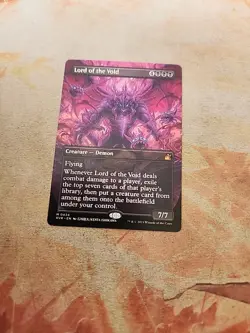 Lord Of The Void Anime Borderless Ravnica Remastered MTG NM - Image 1