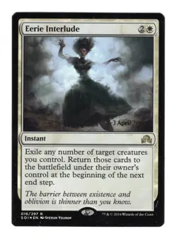 Eerie Interlude Shadows over Innistrad Foil LP - Prerelease - Image 1