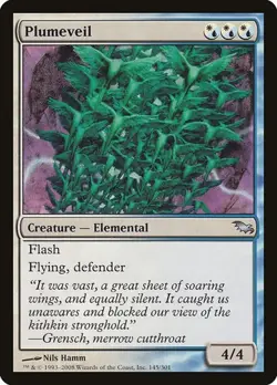 [4x] Plumeveil SHM LP MTG - Image 1