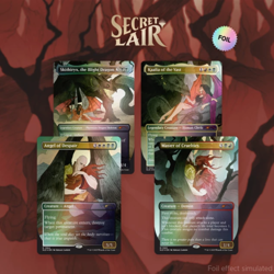 MTG Secret Lair: Tragic Romance - Secret Lair New Sealed * RAINBOW FOIL * - Image 1