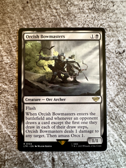 Orcish Bowmasters - NM - MTG The Lord of the Rings: Tales of Middle-earth - Image 1