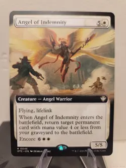 Angel of Indemnity (Extended Art) Commander: Outlaws of Thunder Junction Regular - Image 1