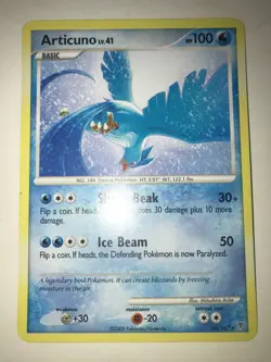Articuno 2009 Supreme Victors Pokemon TCG 16/147 Regular Card - Image 1
