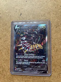 Pokemon Giratina V Lost Origin (ALT ART)186/196 Holo English Pokemon V Card - Image 1
