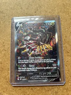 Pokemon Giratina V Lost Origin (ALT ART)186/196 Holo English Pokemon V Card - Image 3