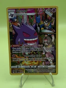 Pokemon Gengar Trainer Gallery Lost Origin Holo Ultra Rare Full Art TG06/TG30 - Image 1