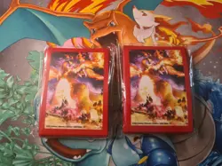 Pokemon Charizard Ultra Premium Collection Card Sleeves 60 x 2 Packs Sealed - Image 1