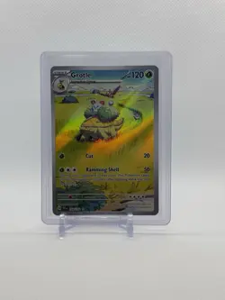 2024 Pokemon Grotle Scarlet & Violet Temporal Forces 164/162 Illustration Rare - Image 1