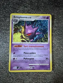ECTOPLASMA RARE - POKEMON 18/100 DIAMANT ET PERLE TEMPETE FR - Image 1
