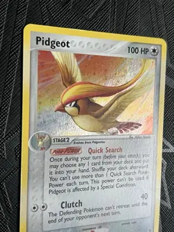 Pokemon TCG Pidgeot 10/112 FireRed & LeafGreen Holo (English) - LP - Image 5