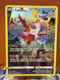 Pokemon SWSH Crown Zenith Latias Galarian Gallery Holo Rare #GG20/GG70 NM 1283 - Image 1