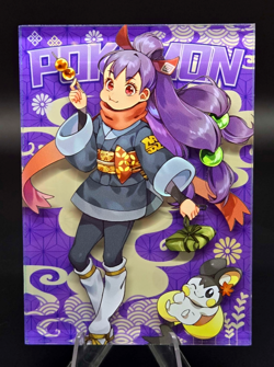 Pokemon Trainer Iris - Eif Origins Collection 2.0 Acrylic Case Hit Rare MINT - Image 1