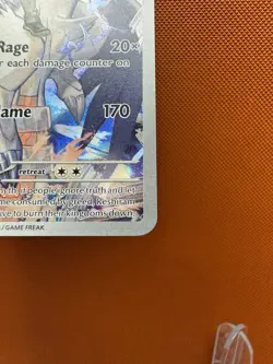 2025 Pokemon Journey Together N's Reshiram Illustration IR 167/159 NM 1412 - Image 5