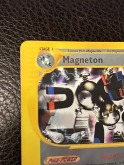 Pokemon TCG Magneton 22/147 Aquapolis 2002 Non Holo - Image 2