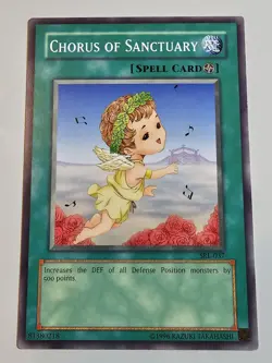CHORUS OF SANCTUARY SRL-037 Common - Unlimited Edition Yugioh - Image 1