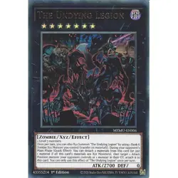 YUGIOH MZMU-EN006 The Undying Legion Ultra Rare 1st Edition NM - Image 1