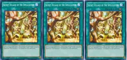 *** 3X SECRET VILLAGE OF THE SPELLCASTERS 3X *** PLAYSET LDK2-ENY33 YUGIOH! - Image 1