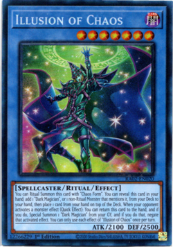 Illusion of Chaos - RA02-EN020 - Collector's Rare - 1st Edition Yugioh - Image 1