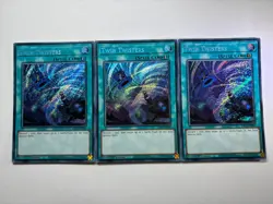 3 x Twin Twisters RA02-EN060 Secret Rare 1st Edition YuGiOh Playset NM - Image 1